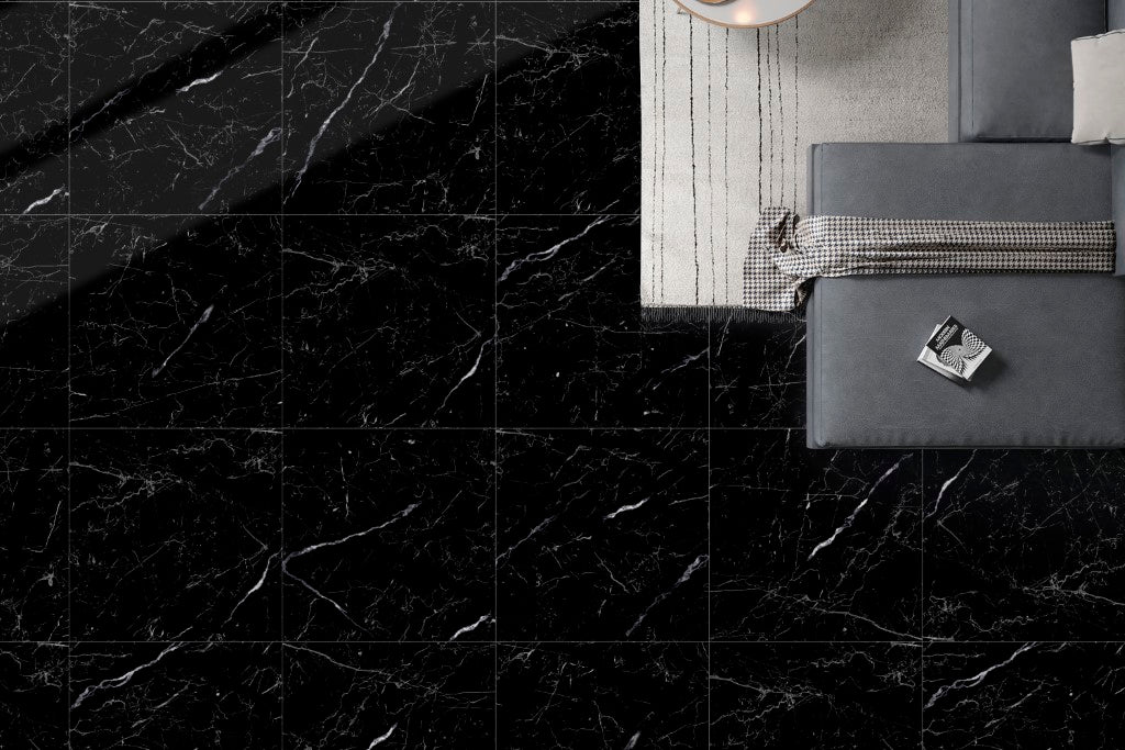 Black Marquinia - Effetto Marmo