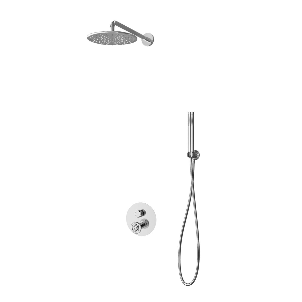 Set miscelatore da incasso