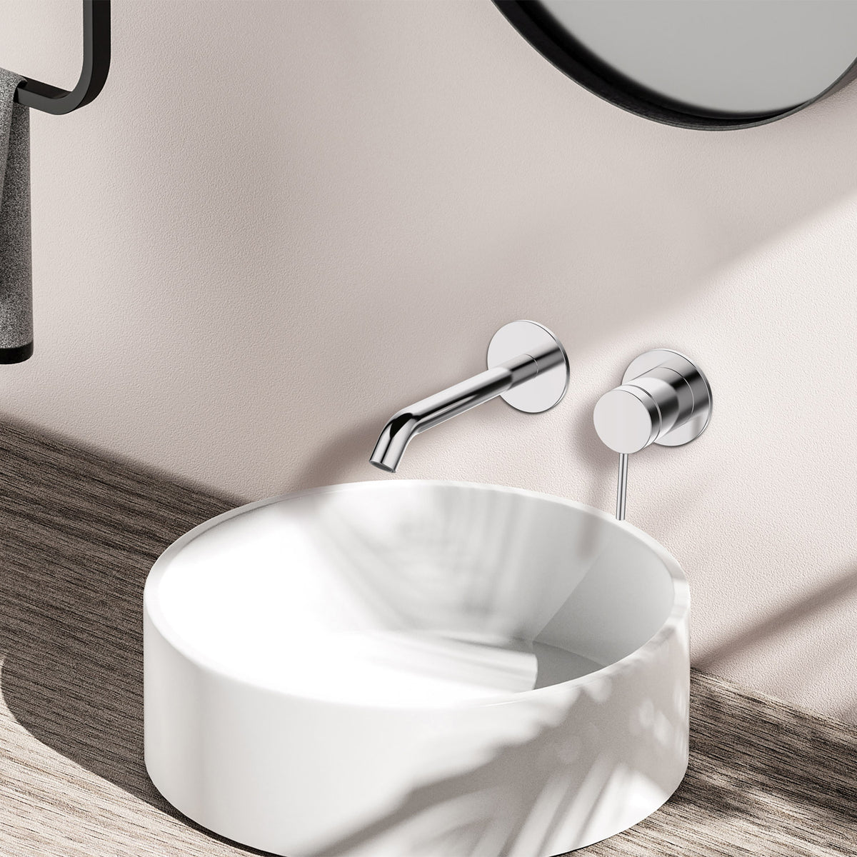 Miscelatore lavabo da incasso