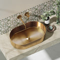 LAVABO DA APPOGGIO - JUPITER - ACCIAIO