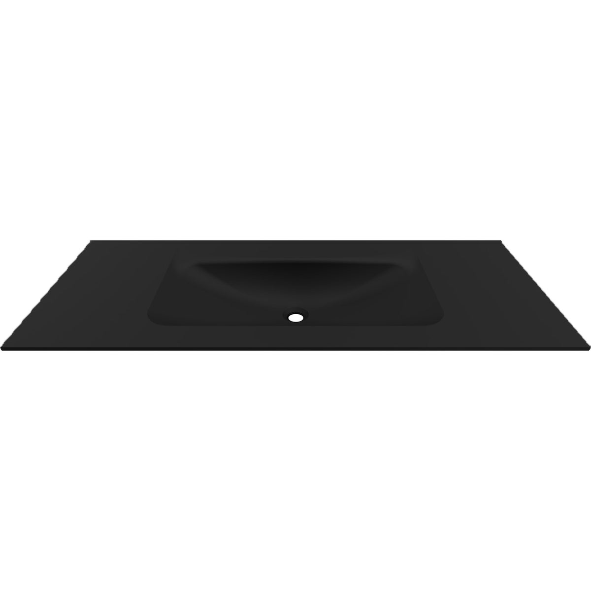 Lavabo Keratek Nero Opaco