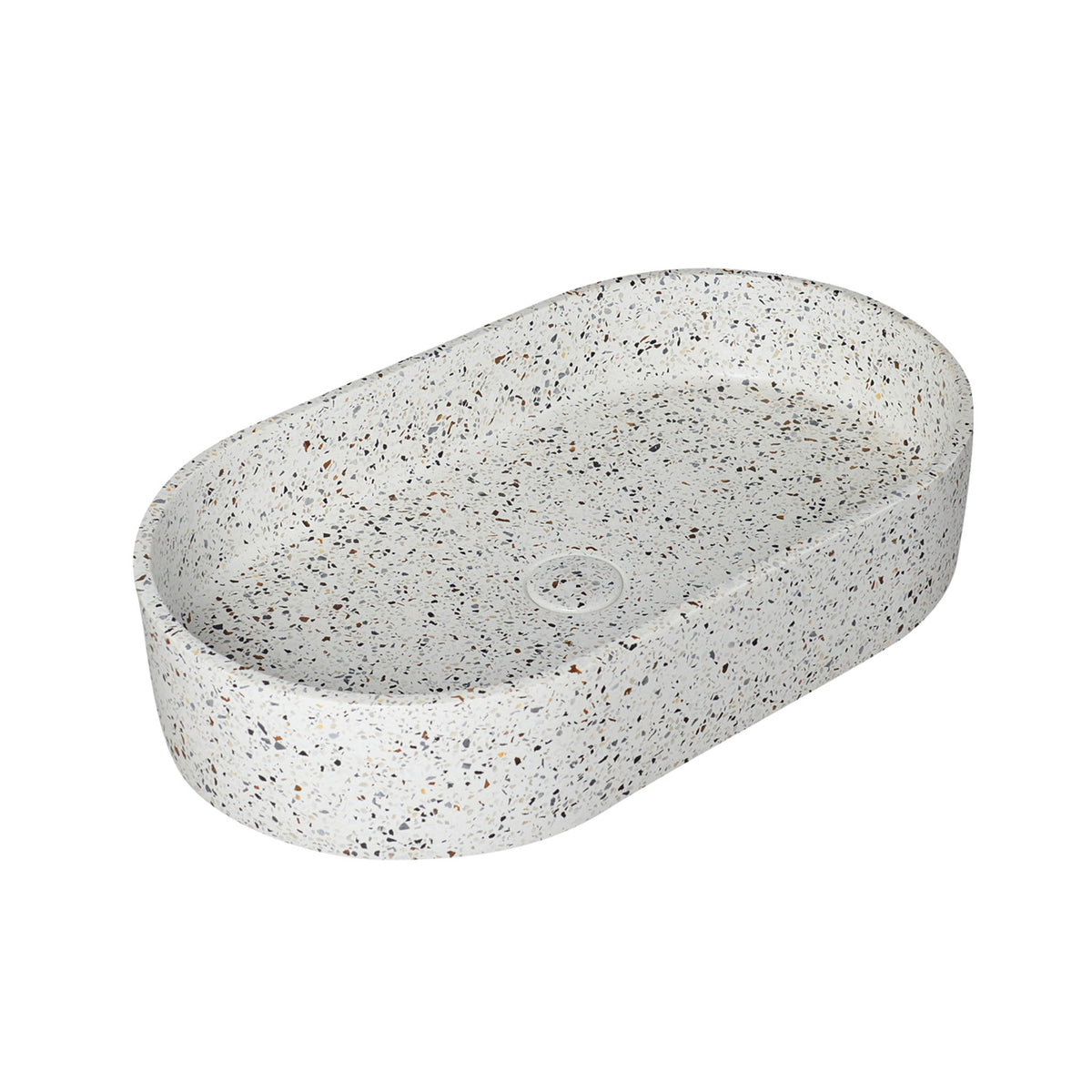 Lavabo da appoggio Stracciatella