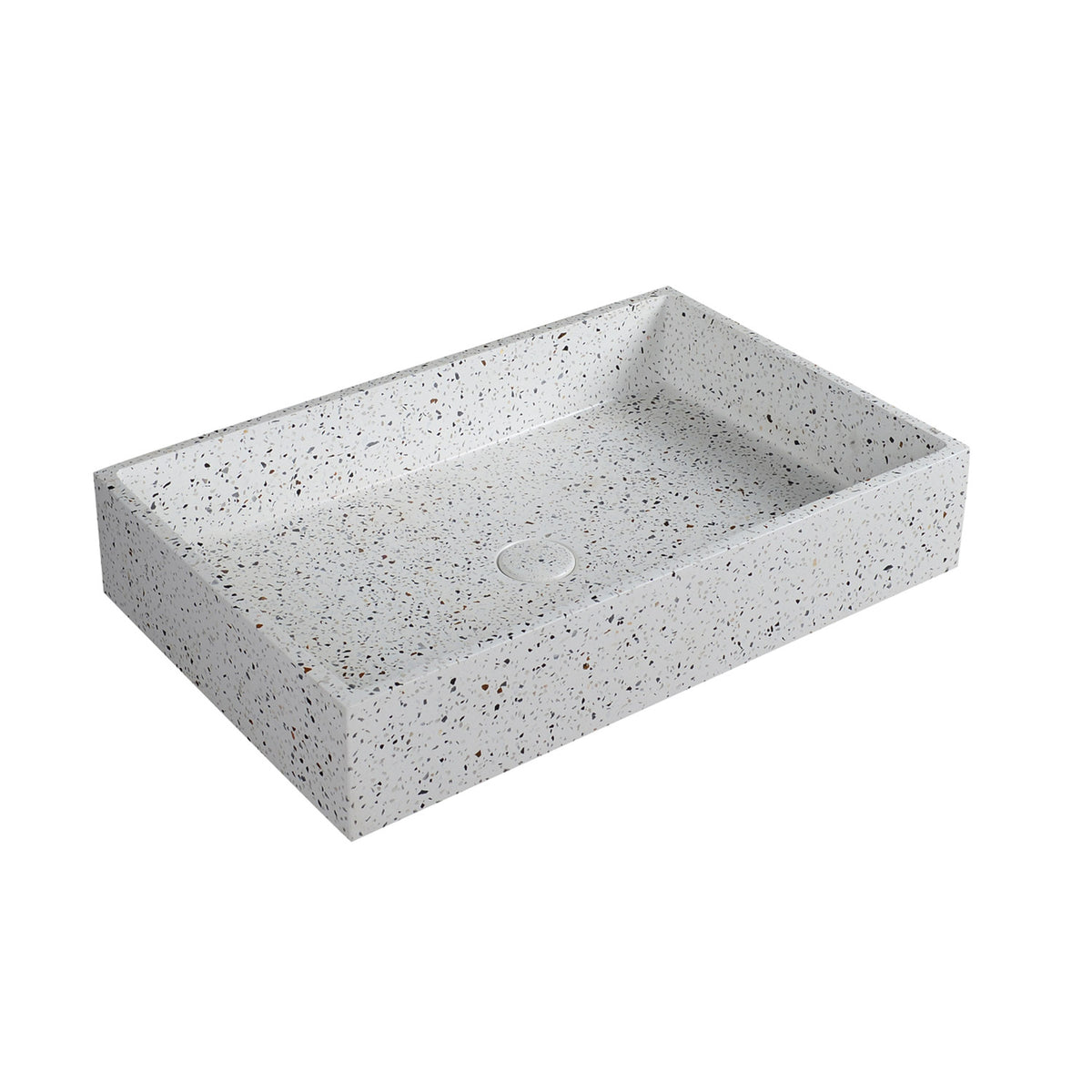 Lavabo da appoggio Stracciatella