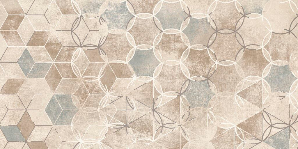 Metallico Geometrico 60x120 - 2 pezzi