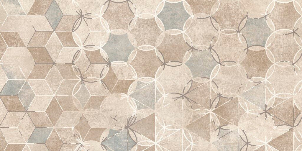 Metallico Geometrico 60x120 - 2 pezzi