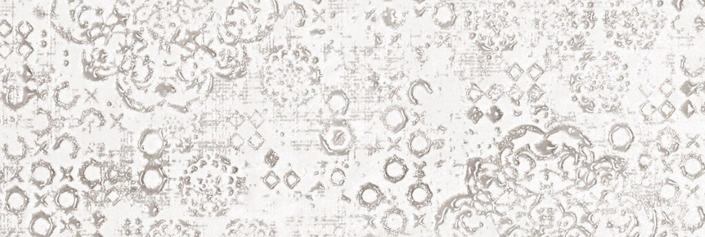 Piccadilly Inserto Ricamo Bianco Matt 1/2 10x30
