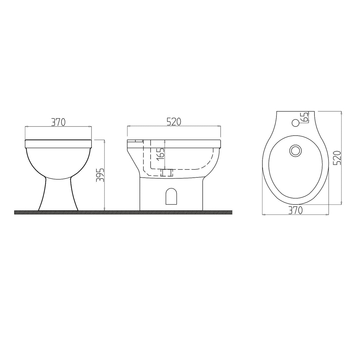 Arka bidet 2705