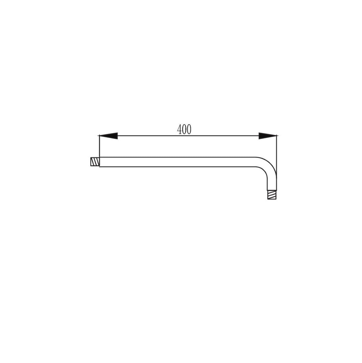 Artemis Nero CFT206A braccio curvo