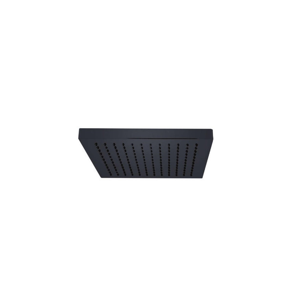 Artemis Nero CFT205B soffione doccia quadrato