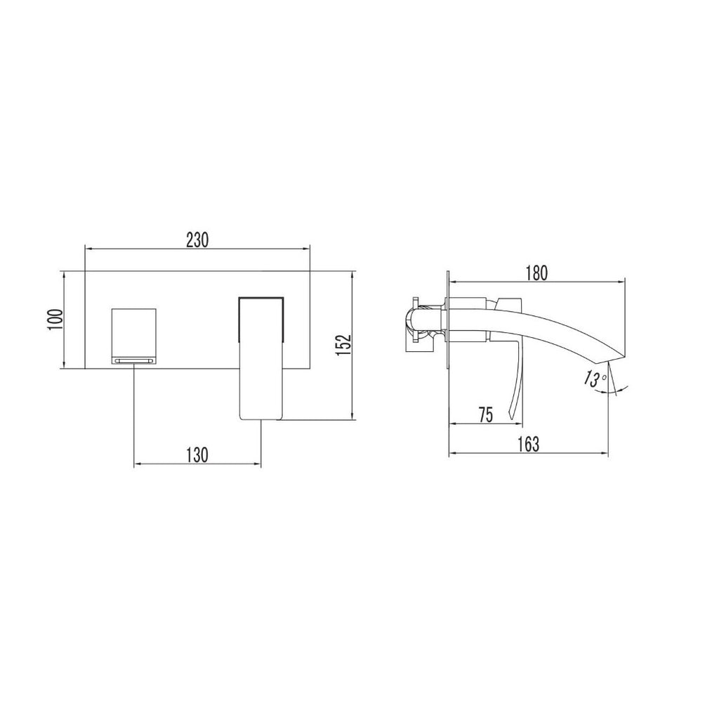Ginko CA14160C mix lavabo da incasso
