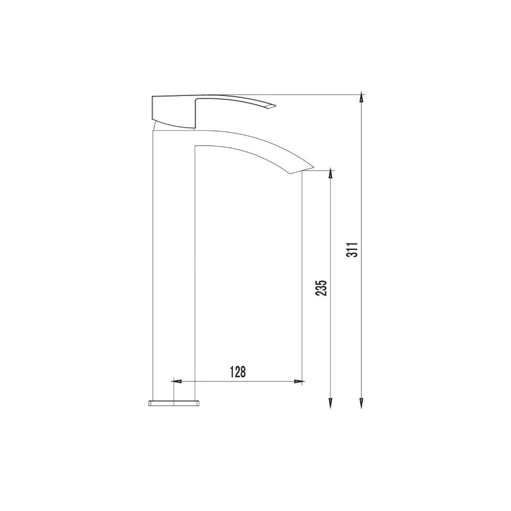 Ginko CA16X mix lavabo alto