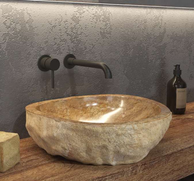 LAVABO DA APPOGGIO ONIX SPSO - PIETRA / ONICE