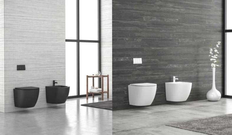 Milos opaco wc sospeso LT046E-NR Bianco