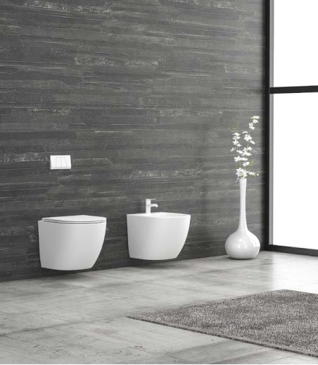 Milos opaco wc sospeso LT046E-NR Bianco