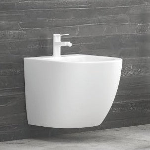 Milos opaco bidet sospeso LT046F Bianco