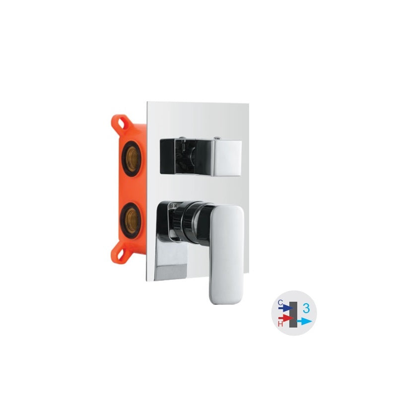 Ginko CFL04A mix incasso doccia a 5 vie